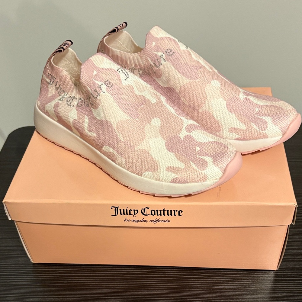 Juicy Couture Camouflage Pink Sneakers